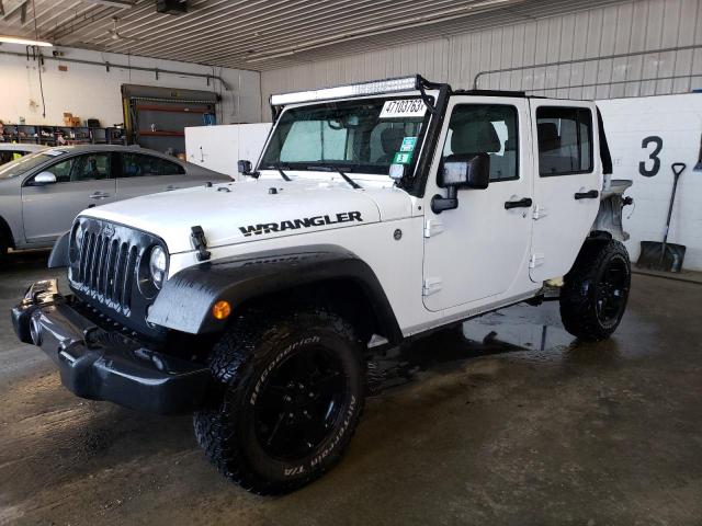 JEEP WRANGLER U 2016 with VIN 1C4BJWDG1GL173146 - Photo from auction