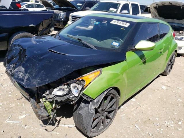 HYUNDAI VELOSTER 2012 with VIN KMHTC6AD5CU077643 - Photo from auction