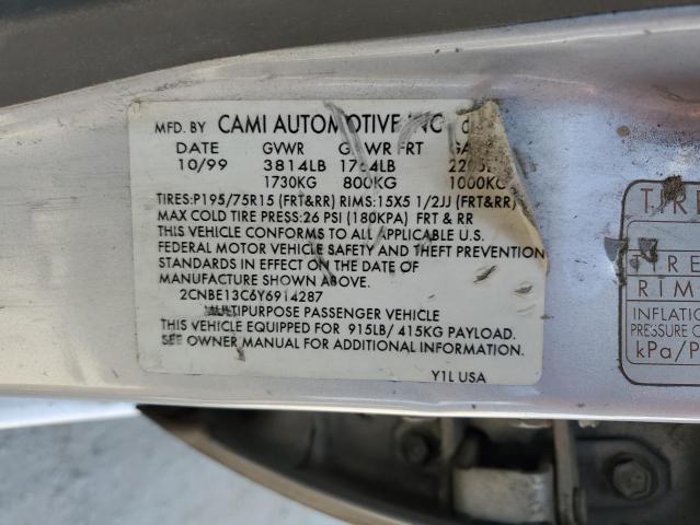 Photo 14 from auction – 2000 CHEVROLET TRACKER with VIN 2CNBE13C6Y6914287