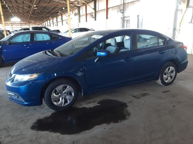 HONDA CIVIC LX 2014 with VIN 19XFB2F5XEE082580 - Photo from auction