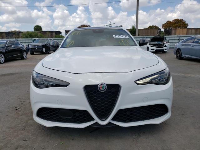 Photo 5 from auction – 2019 ALFA ROMEO GIULIA TI with VIN ZARFAMBN4K7621653