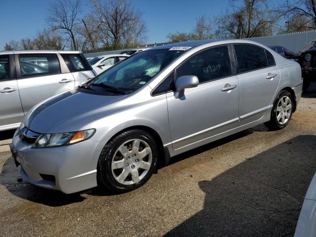 HONDA CIVIC LX-S 2011 with VIN 19XFA1F69BE009993 - Photo from auction