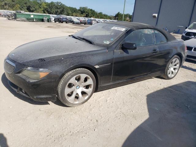 BMW 650 I 2006 with VIN WBAEK13416CN79296 - Photo from auction