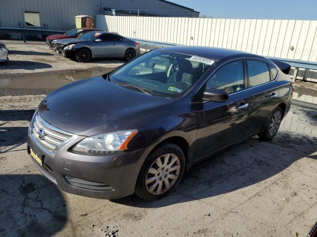 NISSAN SENTRA S 2013 with VIN 3N1AB7AP1DL733334 - Photo from auction