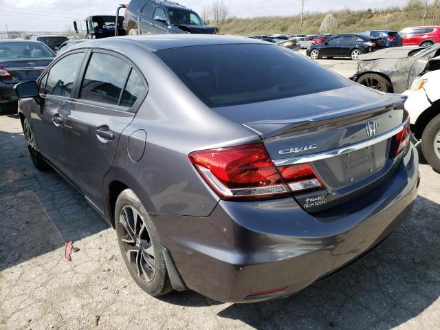 Photo 2 from auction – 2014 HONDA CIVIC EX with VIN 2HGFB2F83EH559978