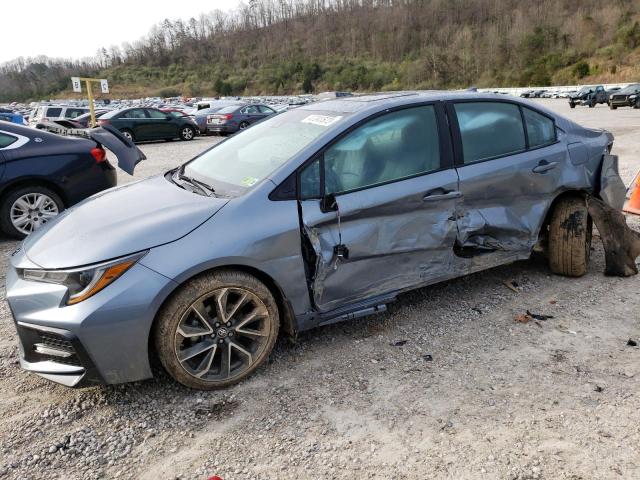 TOYOTA COROLLA SE 2022 with VIN 5YFP4MCE1NP138242 - Photo from auction