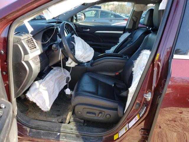 Photo 7 from auction – 2019 TOYOTA HIGHLANDER with VIN 5TDJZRFH6KS735464