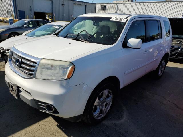HONDA PILOT EXL 2015 with VIN 5FNYF3H5XFB006465 - Photo from auction