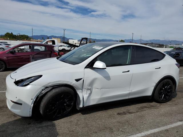 TESLA MODEL Y 2021 with VIN 5YJYGDED0MF124262 - Photo from auction