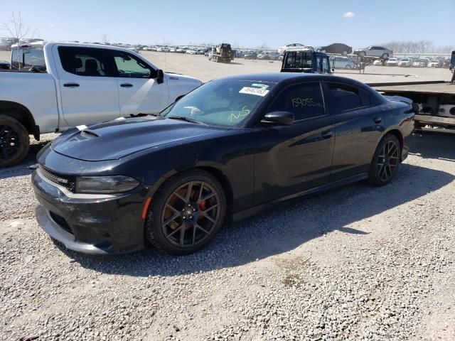 DODGE CHARGER R/ 2018 with VIN 2C3CDXCT5JH321422 - Photo from auction