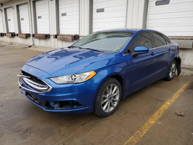 FORD FUSION SE 2017 with VIN 3FA6P0H75HR185512 - Photo from auction