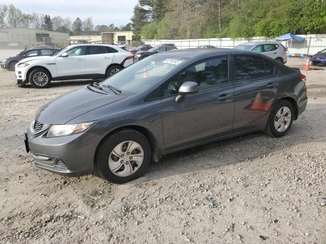 HONDA CIVIC LX 2013 with VIN 2HGFB2F52DH572564 - Photo from auction