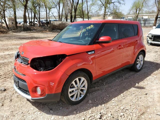 KIA SOUL + 2018 with VIN KNDJP3A57J7612085 - Photo from auction