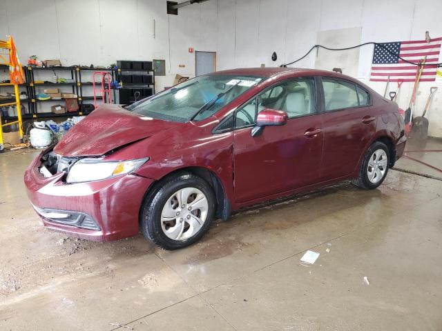 Photo 1 from auction – 2015 HONDA CIVIC LX with VIN 2HGFB2F59FH508637