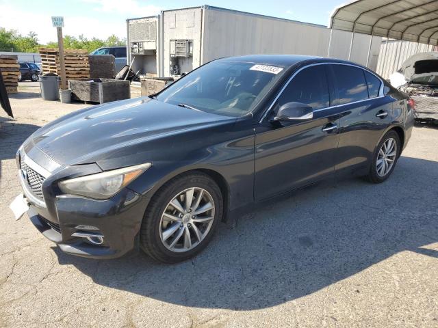 INFINITI Q50 BASE 2015 with VIN JN1BV7AP2FM345288 - Photo from auction