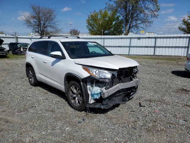 Photo 4 from auction – 2016 TOYOTA HIGHLANDER with VIN 5TDBKRFH0GS274987