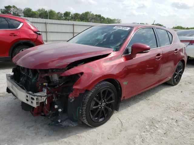 LEXUS CT 200 2012 with VIN JTHKD5BH3C2080625 - Photo from auction