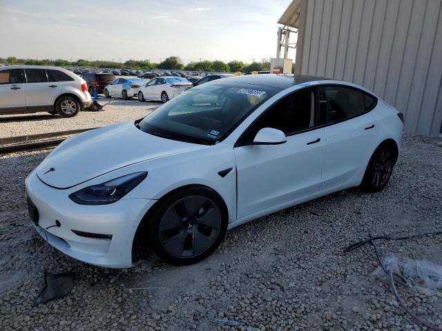 TESLA MODEL 3 2022 with VIN 5YJ3E1EB3NF190349 - Photo from auction