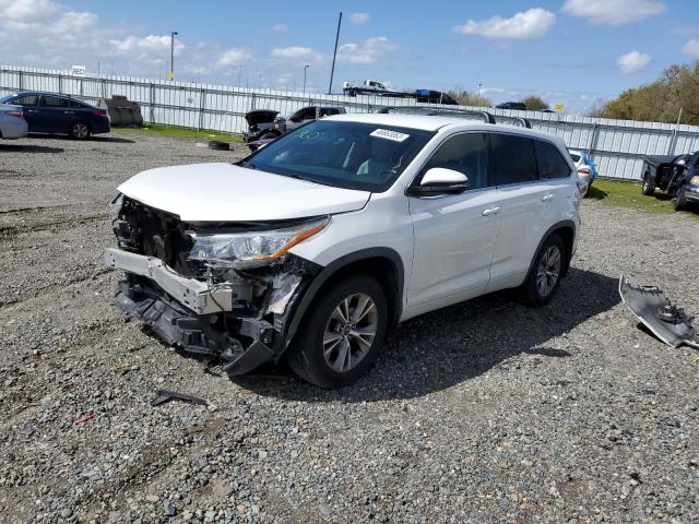 TOYOTA HIGHLANDER 2016 with VIN 5TDBKRFH0GS274987 - Photo from auction