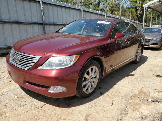 LEXUS LS 460 2008 with VIN JTHBL46F085059999 - Photo from auction