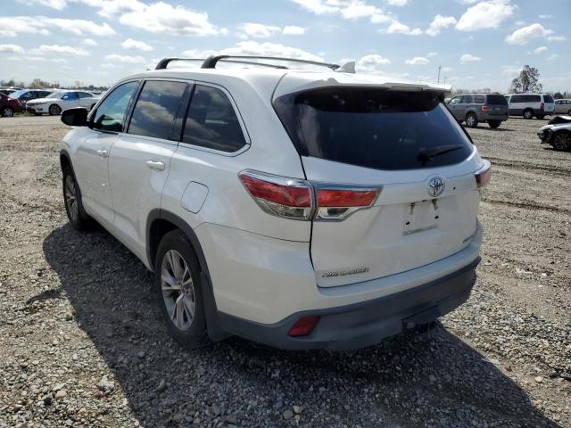 Photo 2 from auction – 2016 TOYOTA HIGHLANDER with VIN 5TDBKRFH0GS274987