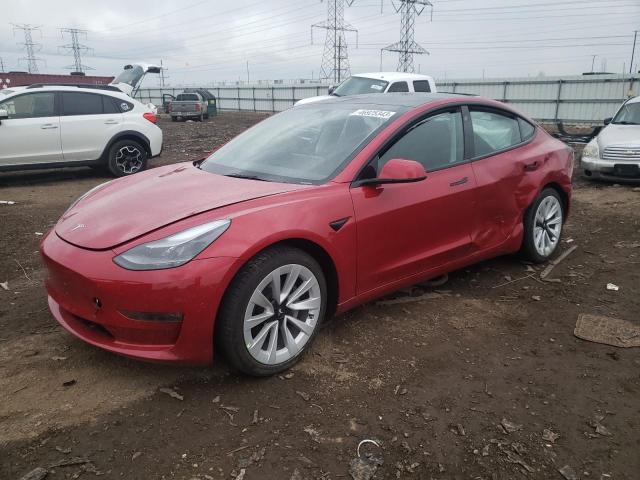 TESLA MODEL 3 2023 with VIN 5YJ3E1EB1PF390018 - Photo from auction