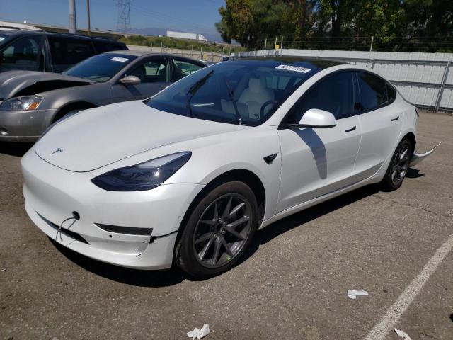 TESLA MODEL 3 2022 with VIN 5YJ3E1EA0NF314827 - Photo from auction