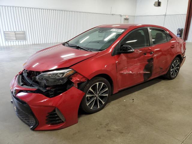 TOYOTA COROLLA L 2018 with VIN 5YFBURHE4JP801412 - Photo from auction