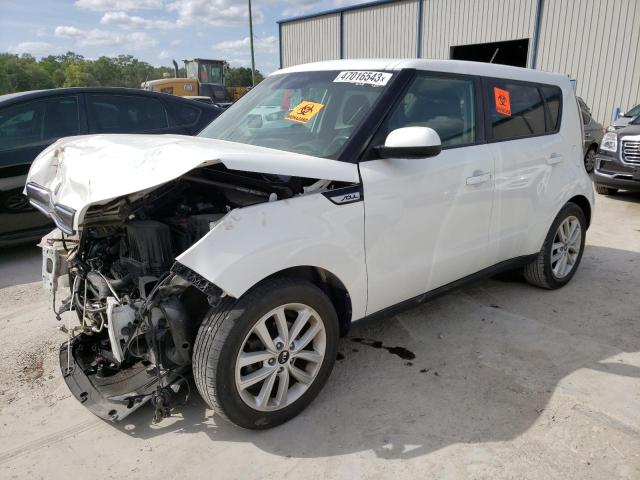 KIA SOUL + 2019 with VIN KNDJP3A57K7691839 - Photo from auction