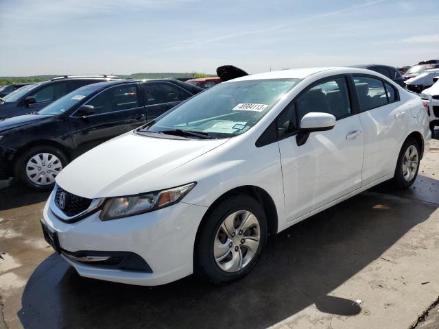 HONDA CIVIC LX 2015 with VIN 19XFB2F59FE019729 - Photo from auction