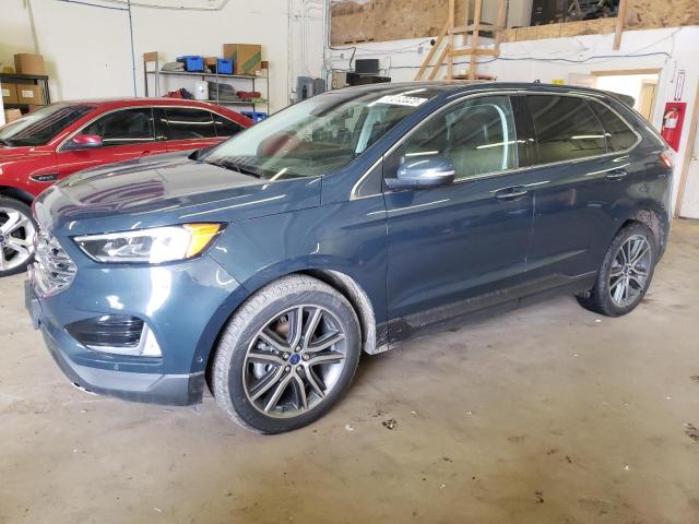 FORD EDGE TITAN 2019 with VIN 2FMPK3K99KBB02383 - Photo from auction
