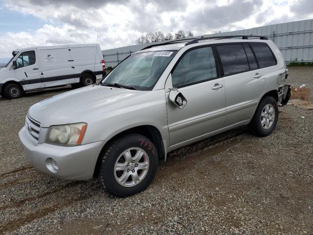 TOYOTA HIGHLANDER 2003 with VIN JTEGF21A730117364 - Photo from auction
