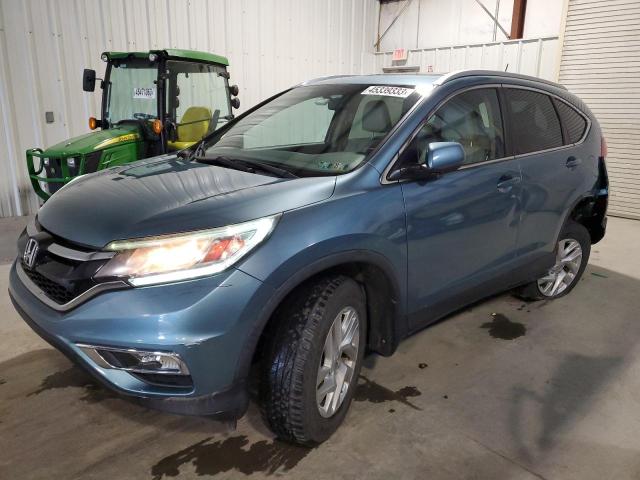 HONDA CR-V EXL 2015 with VIN 2HKRM4H79FH612598 - Photo from auction