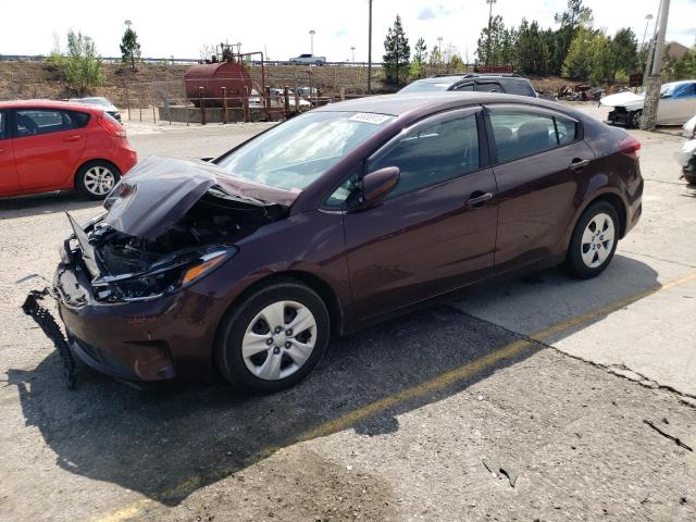 KIA FORTE LX 2017 with VIN 3KPFK4A77HE028128 - Photo from auction