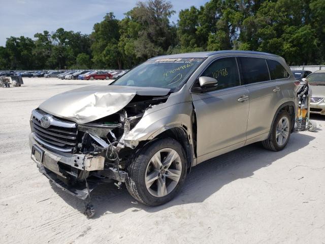 TOYOTA HIGHLANDER 2016 with VIN 5TDDKRFH1GS300473 - Photo from auction