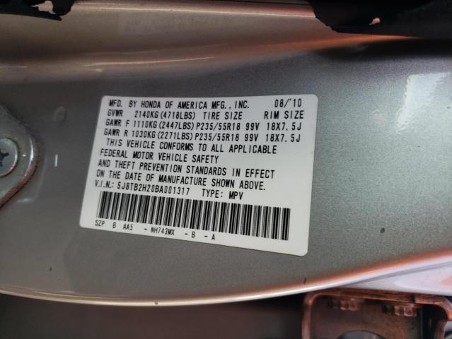 Photo 14 from auction – 2011 ACURA RDX with VIN 5J8TB2H20BA001317