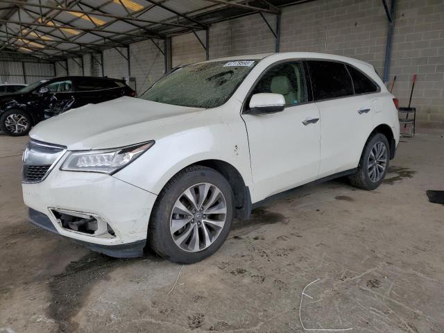 ACURA MDX TECHNO 2016 with VIN 5FRYD4H44GB017495 - Photo from auction