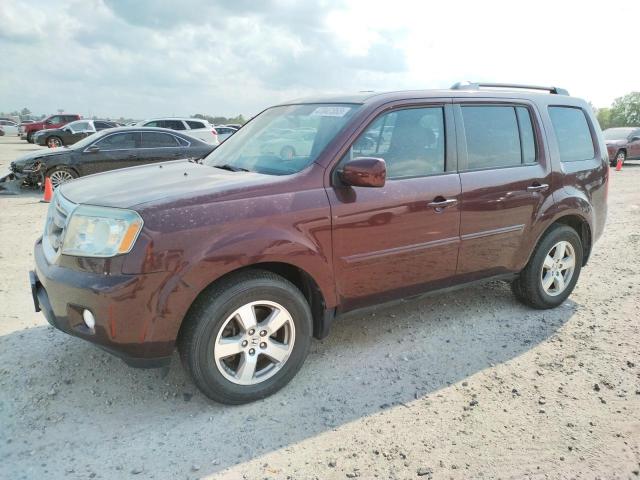 HONDA PILOT EXL 2011 with VIN 5FNYF3H50BB050386 - Photo from auction