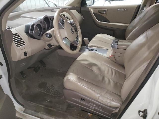 Photo 7 from auction – 2006 NISSAN MURANO SL with VIN JN8AZ08W86W545795