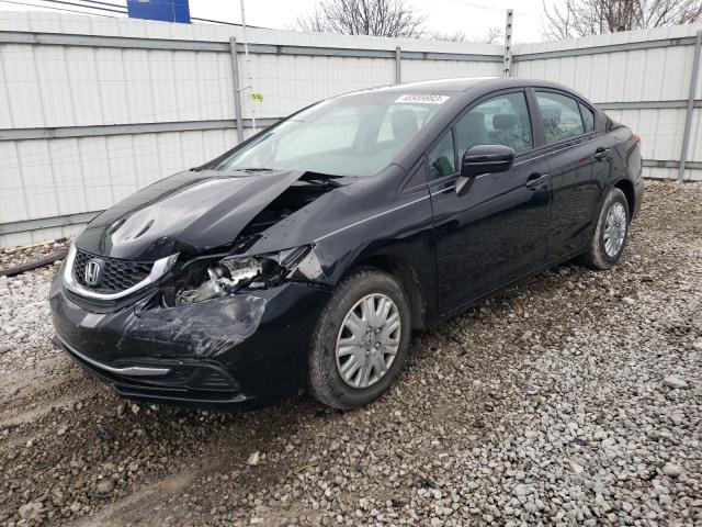 HONDA CIVIC LX 2014 with VIN 19XFB2F51EE043330 - Photo from auction