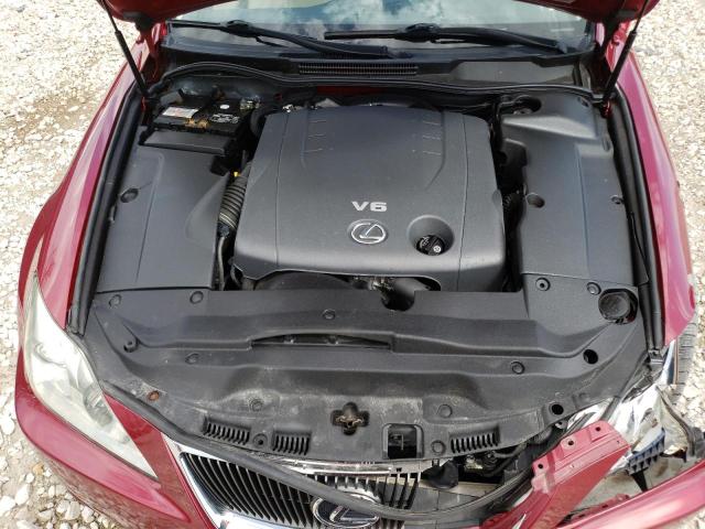 Photo 11 from auction – 2006 LEXUS IS 250 with VIN JTHCK262565007340