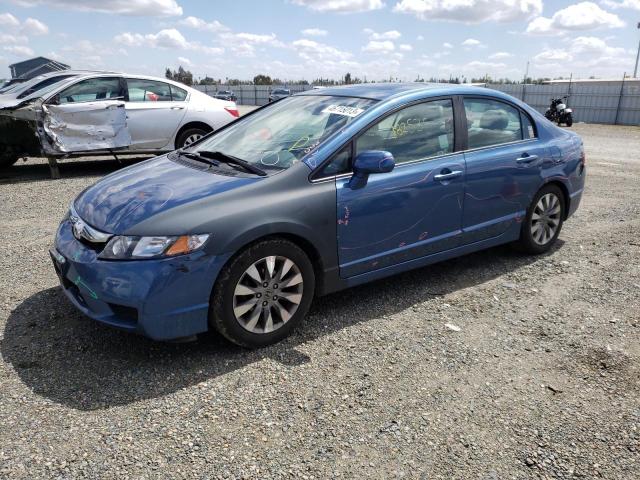 HONDA CIVIC EX 2011 with VIN 2HGFA1F89BH545012 - Photo from auction