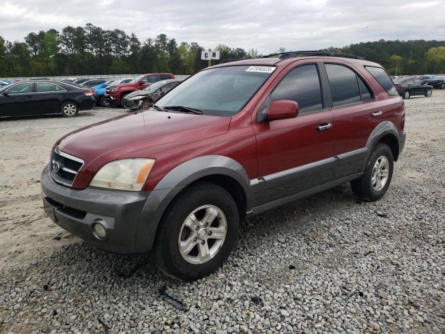 KIA SORENTO EX 2006 with VIN KNDJC733665562989 - Photo from auction