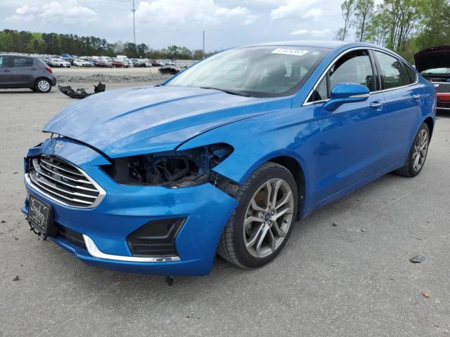 Photo 1 from auction – 2019 FORD FUSION SEL with VIN 3FA6P0CD7KR182809