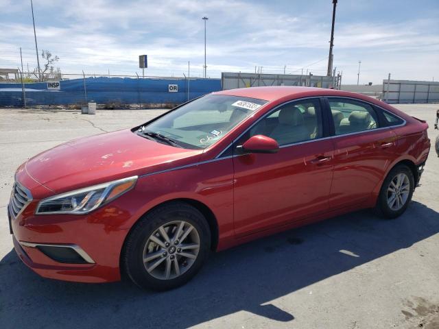 HYUNDAI SONATA SE 2017 with VIN 5NPE24AF2HH498100 - Photo from auction