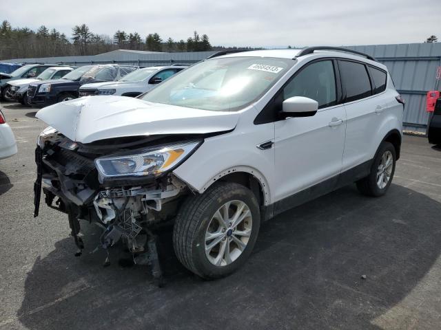 FORD ESCAPE SE 2018 with VIN 1FMCU9GD9JUD40011 - Photo from auction