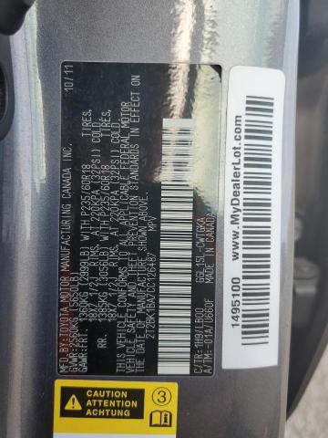 Photo 14 from auction – 2012 LEXUS RX 350 with VIN 2T2BK1BA7CC126487