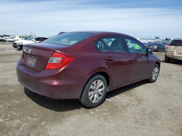 Photo 3 from auction – 2012 HONDA CIVIC LX with VIN 2HGFB2F54CH586867
