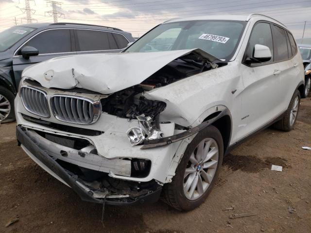 Photo 1 from auction – 2017 BMW X3 XDRIVE2 with VIN 5UXWX9C38H0W67571