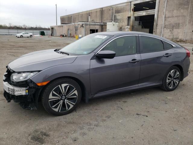 HONDA CIVIC EX 2018 with VIN JHMFC1F42JX033526 - Photo from auction